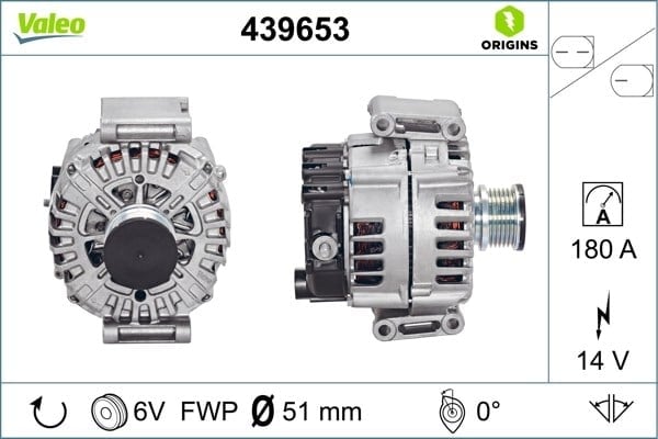 VALEO 439653 Alternatör 0009063622 uygun fiyat hızlı kargo