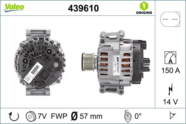 VALEO 439610 Alternatör 2711541502 uygun fiyat hızlı kargo