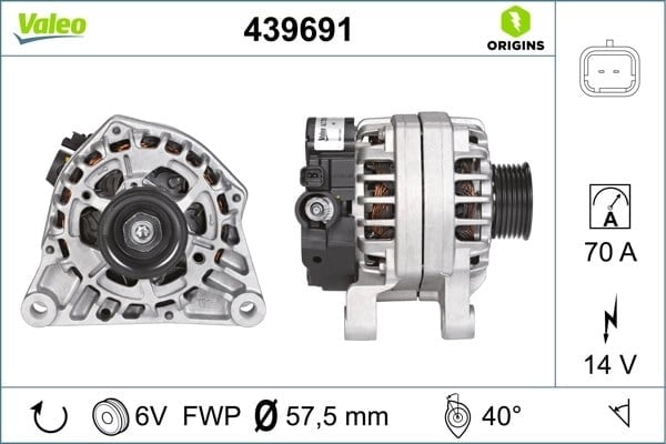 VALEO 439691 Alternatör 5702E4 uygun fiyat hızlı kargo