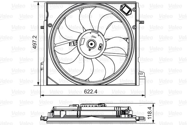 VALEO 698582 Fan Motoru 214814EB0A uygun fiyat hızlı kargo