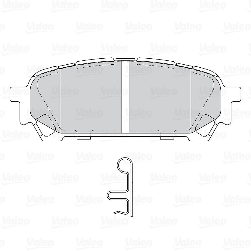 VALEO 670875 Fren Balatası 26696FE040 uygun fiyat hızlı kargo