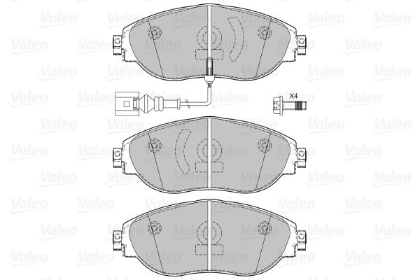 VALEO 670286 Fren Balatası 8V0698151C uygun fiyat hızlı kargo