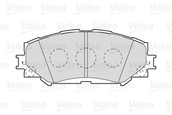 VALEO 670943 Fren Balatası 04465 02220 uygun fiyat hızlı kargo