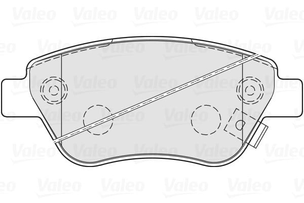 VALEO 670825 Fren Balatası 1605153 uygun fiyat hızlı kargo