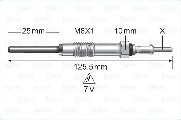 VALEO 345256 Isıtma Bujisi Kızdırma Bujisi 5960E7 uygun fiyat hızlı kargo