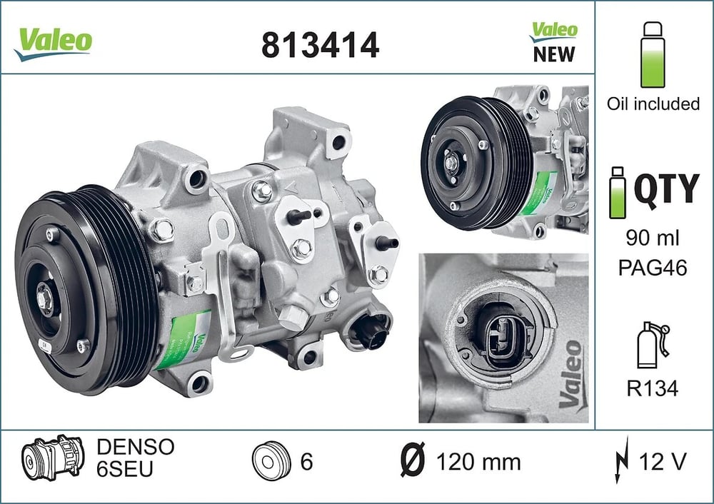 VALEO 813414 Klima Kompresörü 8831002370 uygun fiyat hızlı kargo