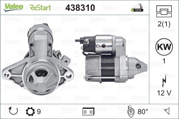VALEO 438310 Marş Motoru 281000Q120 uygun fiyat hızlı kargo