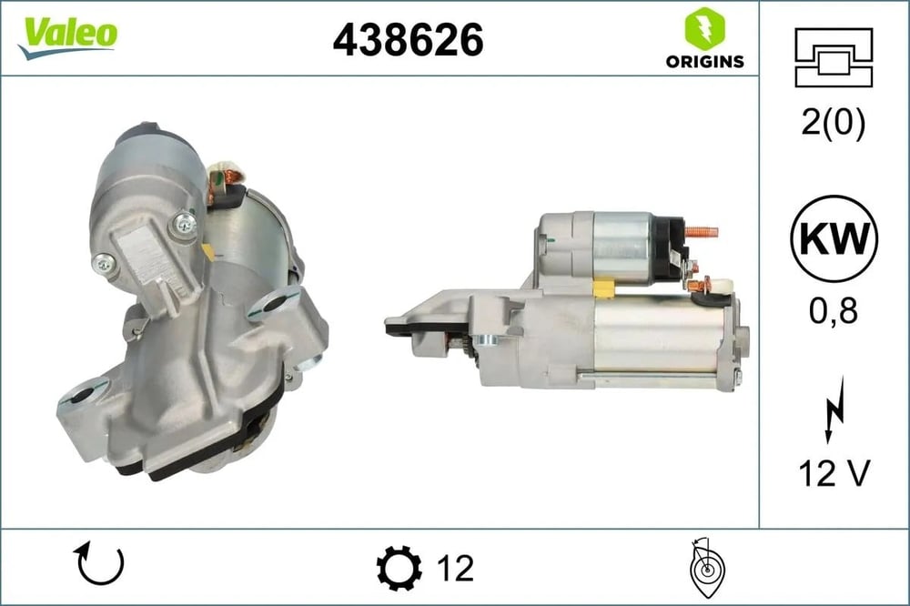 VALEO 438626 Marş Motoru 2198353 uygun fiyat hızlı kargo