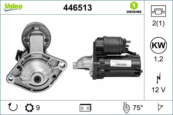 VALEO 446513 Marş Motoru 1202224 uygun fiyat hızlı kargo
