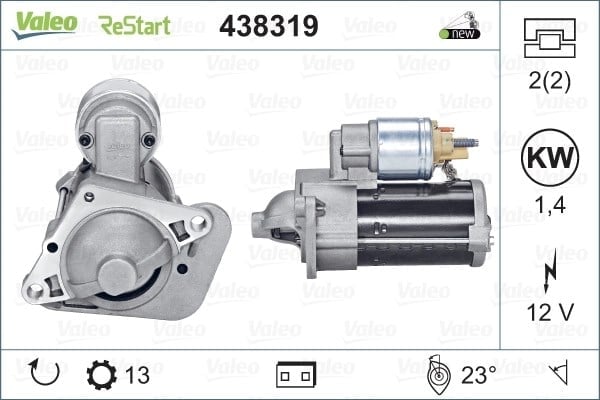 VALEO 438319 Marş Motoru 2330000Q2C uygun fiyat hızlı kargo