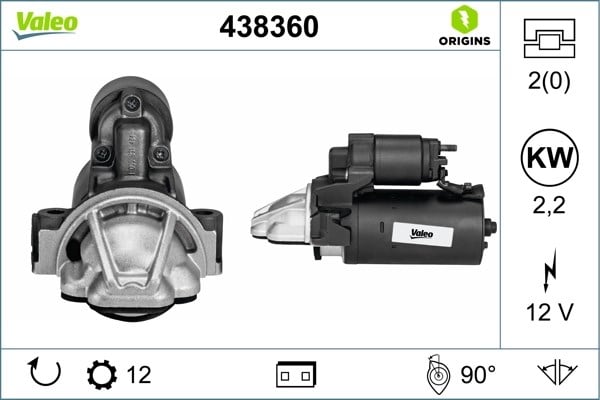 VALEO 438360 Marş Motoru 1372739 uygun fiyat hızlı kargo