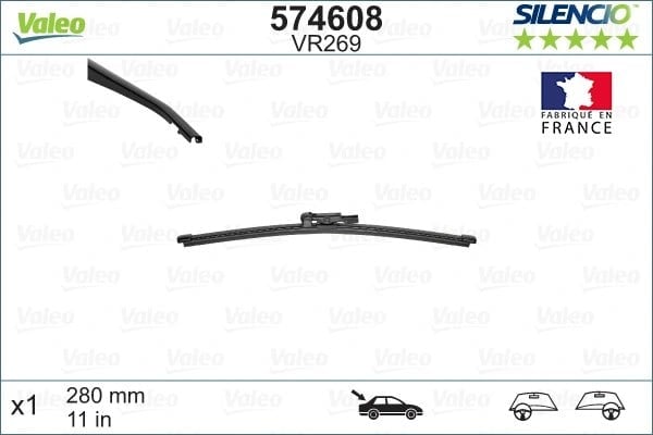 VALEO 574608 Silecek 0036625 uygun fiyat hızlı kargo