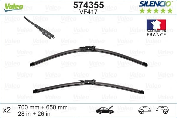 VALEO 574355 Silecek 0018203045 uygun fiyat hızlı kargo