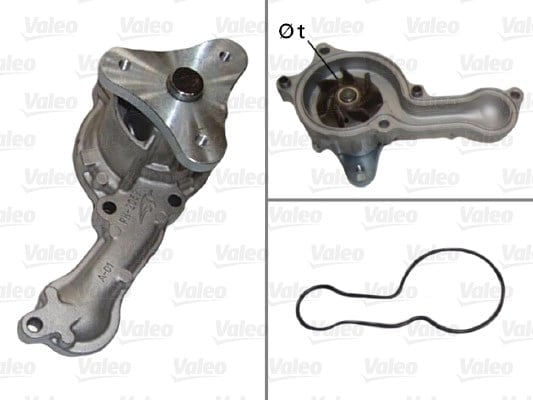 VALEO 506812 Su Pompası Devirdaim 19200PWA003 uygun fiyat hızlı kargo