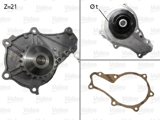 VALEO 506714 Su Pompası Devirdaim 1147585 uygun fiyat hızlı kargo
