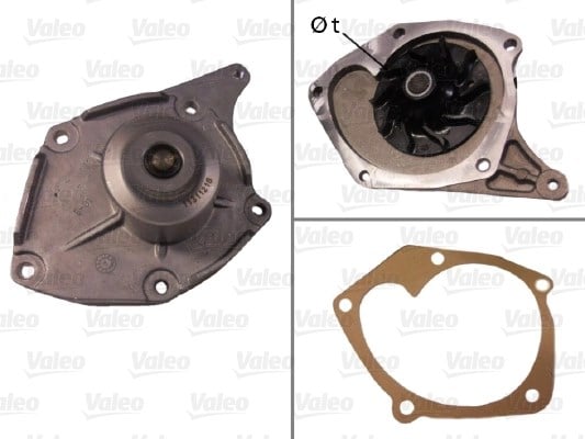 VALEO 506863 Su Pompası Devirdaim 1741084A10 uygun fiyat hızlı kargo