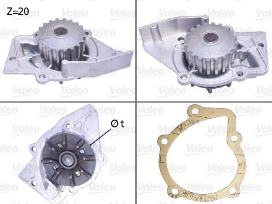 VALEO 506575 Su Pompası Devirdaim 1201C4 uygun fiyat hızlı kargo