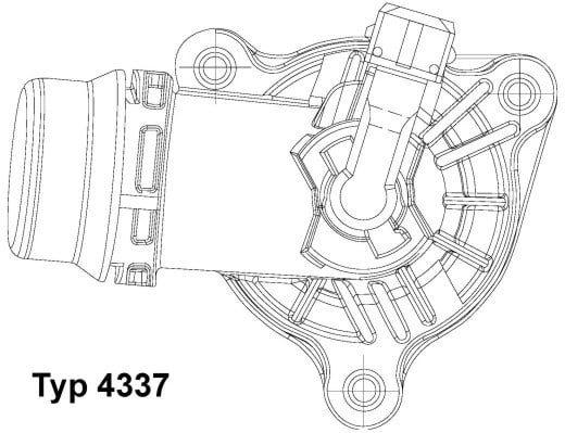 WAHLER BORGWARNER 4337105D Termostat 11537510959 uygun fiyat hızlı kargo