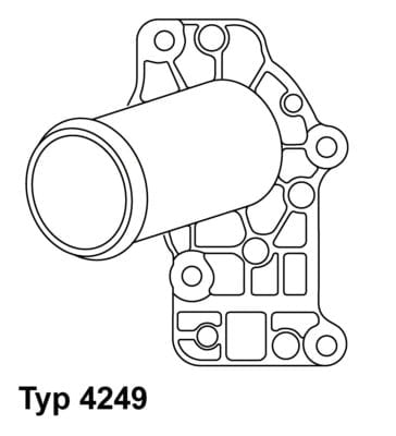 WAHLER BORGWARNER 4249 83D Termostat 996 106 013 54 uygun fiyat hızlı kargo