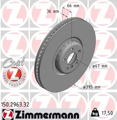 ZIMMERMANN 150 2963 32 Fren Diski 34106887398 uygun fiyat hızlı kargo