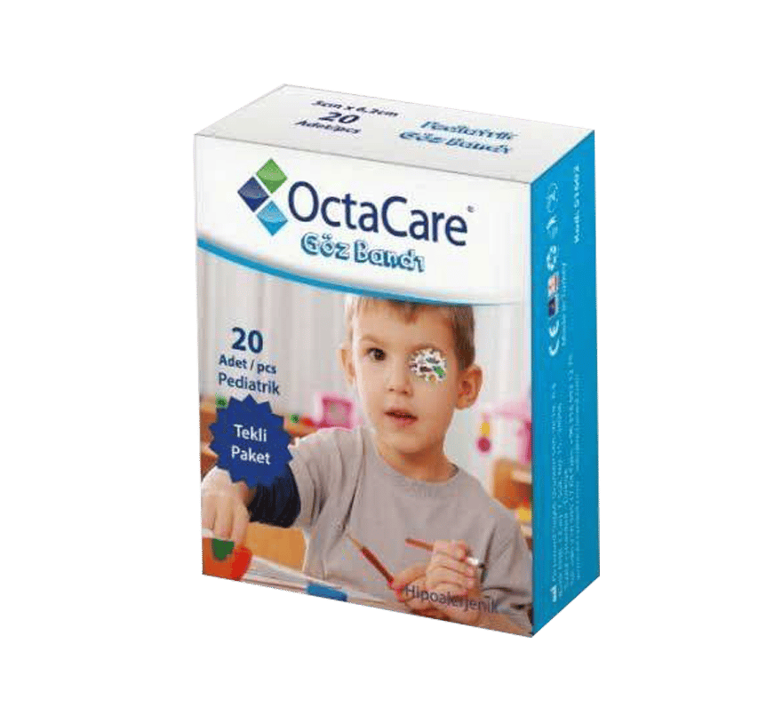Pediatrik Göz Bandı Erkek Scm*6,2cm 20'li