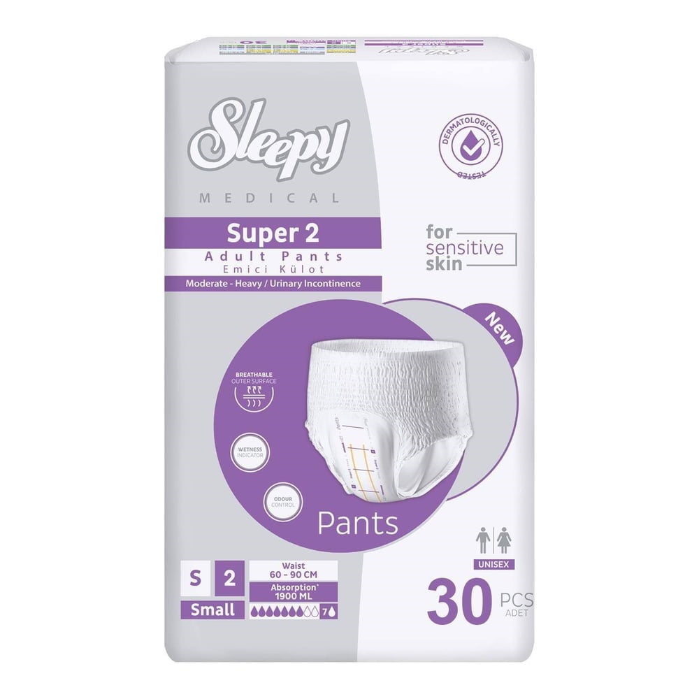 Sleepy Hasta Bezi Süper 2 Külot 30'lu S