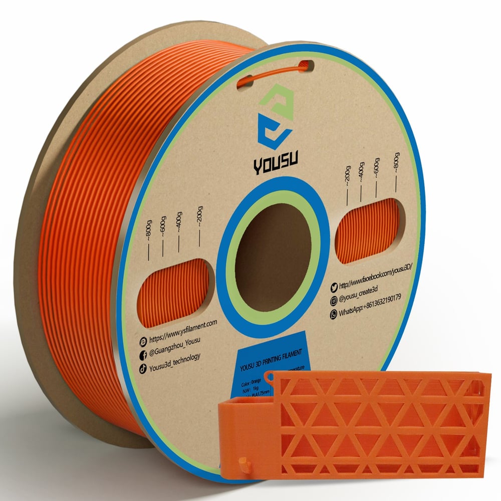 Turuncu PLA+ filament