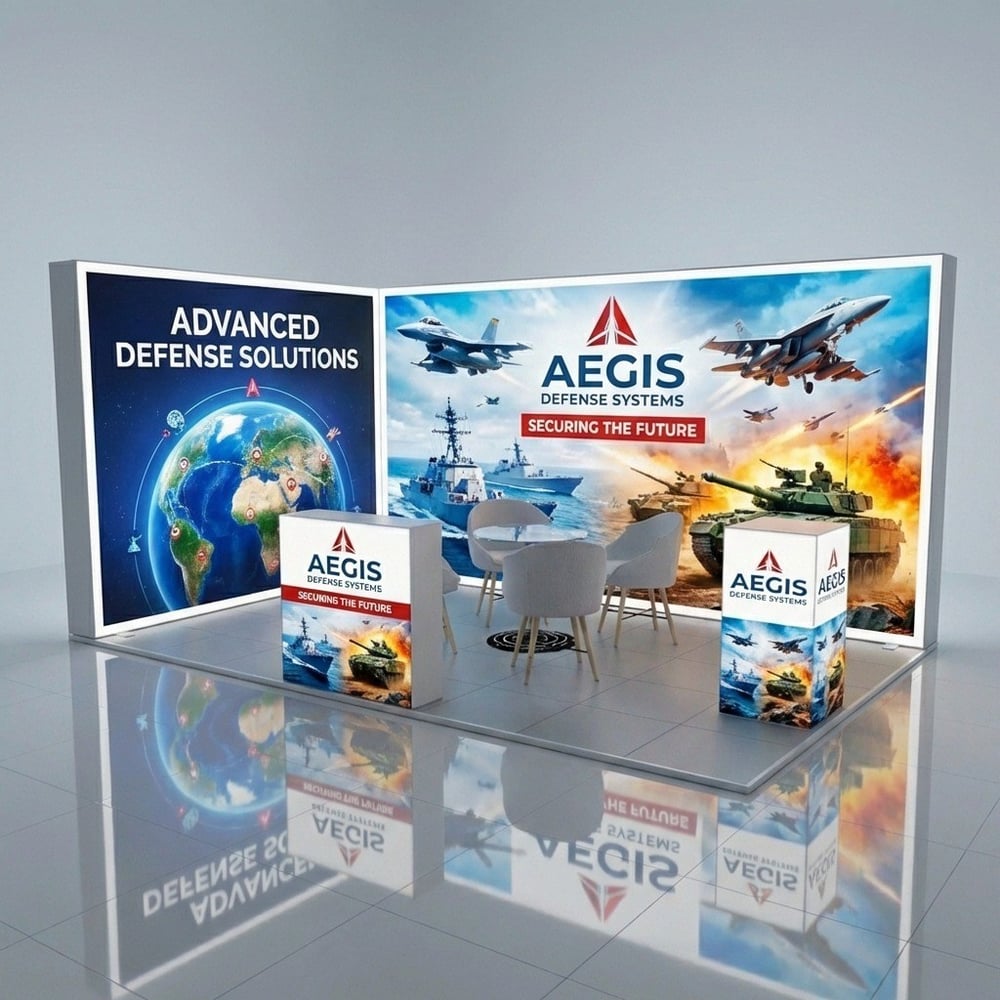 15 m² T3 Modüler Stand - set 8