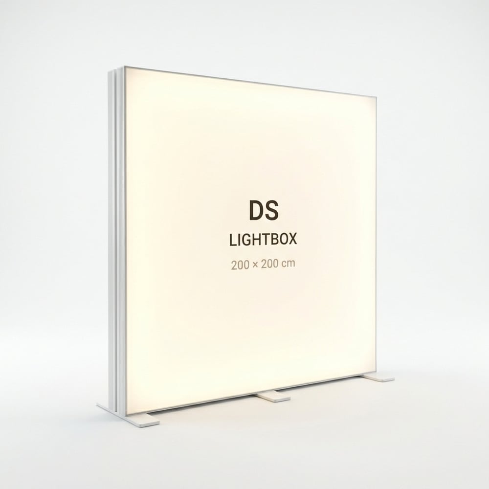 200×200 cm Modüler Lightbox – Kongre ve Fuar Standı