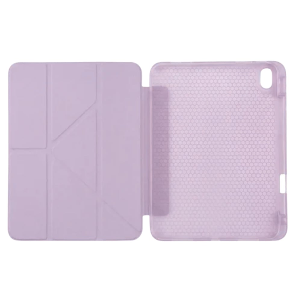 PS iPad Air 11 inç (M4)/(M3)/(M2) Tri Folding Standlı Kılıf - Lila