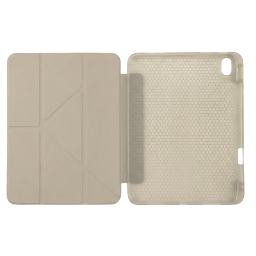 PS iPad Air 11 inç (M4)/(M3)/(M2) Tri Folding Standlı Kılıf - Bej