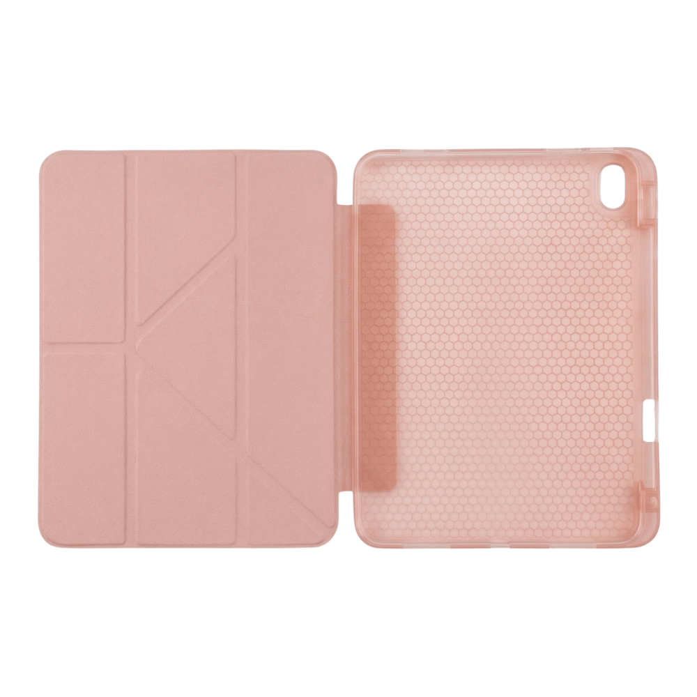 PS iPad Air 11 inç (M4)/(M3)/(M2) Tri Folding Standlı Kılıf - Pembe