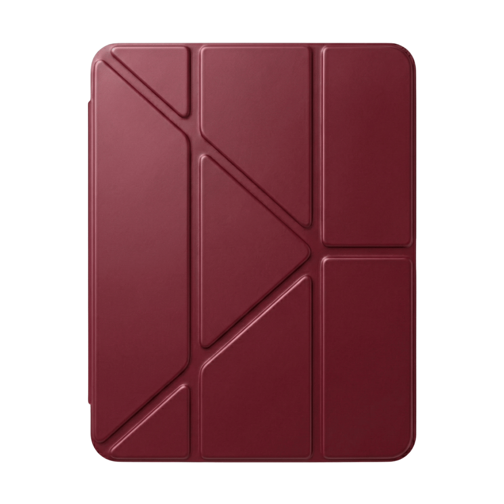 PS iPad Pro 13 inç (M5)/(M4) Tri Folding Standlı Kılıf - Bordo