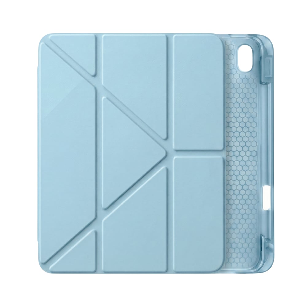 PS iPad A16 / 10.9 (10. nesil) Tri Folding Standlı Kılıf - Turkuaz