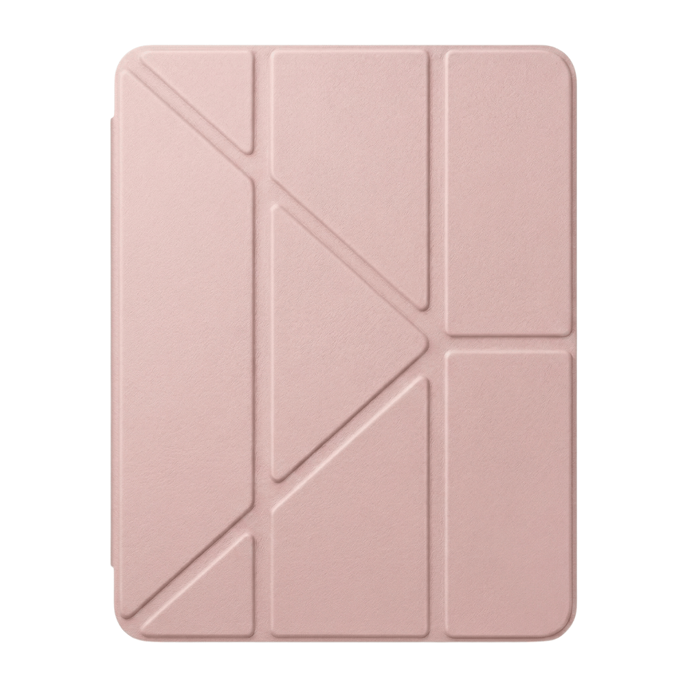 PS iPad Pro 13 inç (M5)/(M4) Tri Folding Standlı Kılıf - Pembe