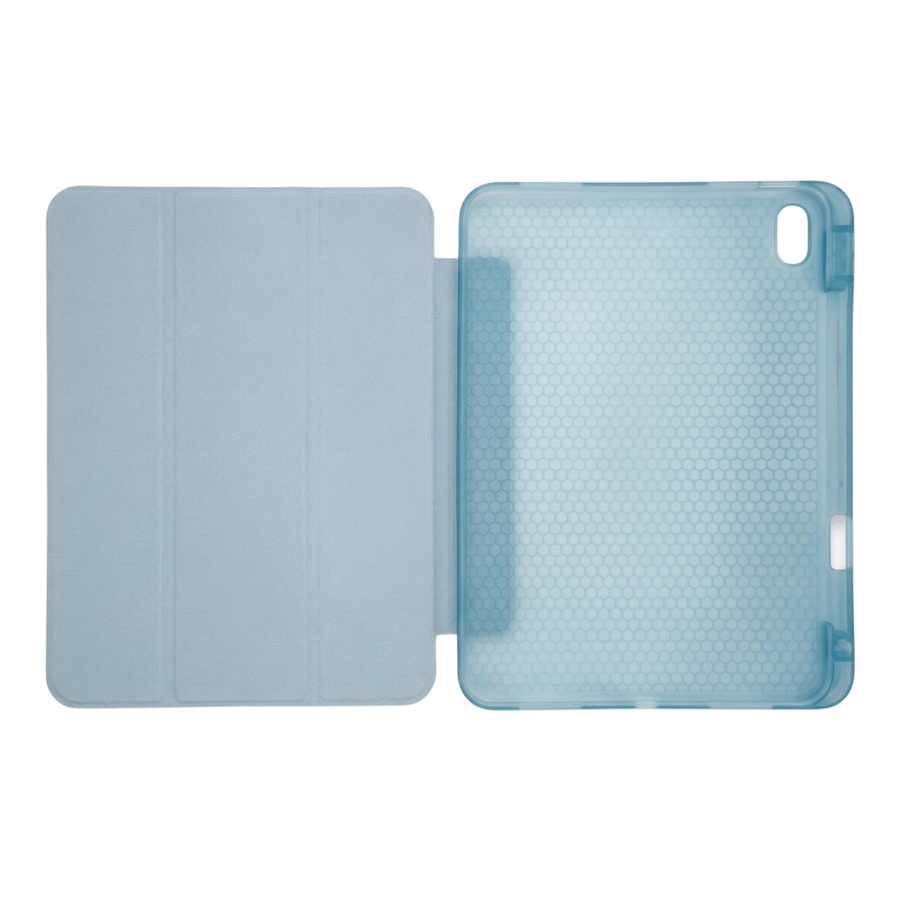 PS iPad Air 11 inç (M4)/(M3)/(M2) Tri Folding Standlı Kılıf - Turkuaz