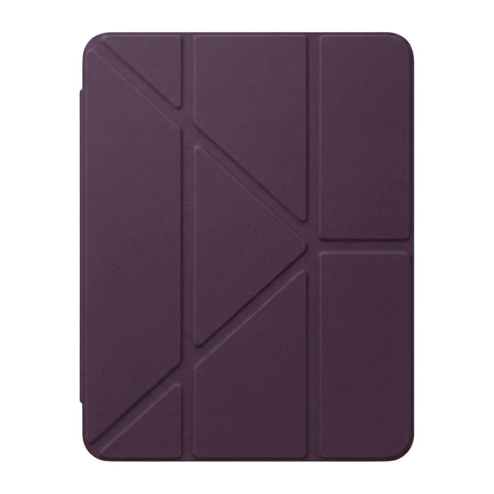 PS iPad Pro 11 inç (M5)/(M4) Tri Folding Standlı Kılıf - Damson