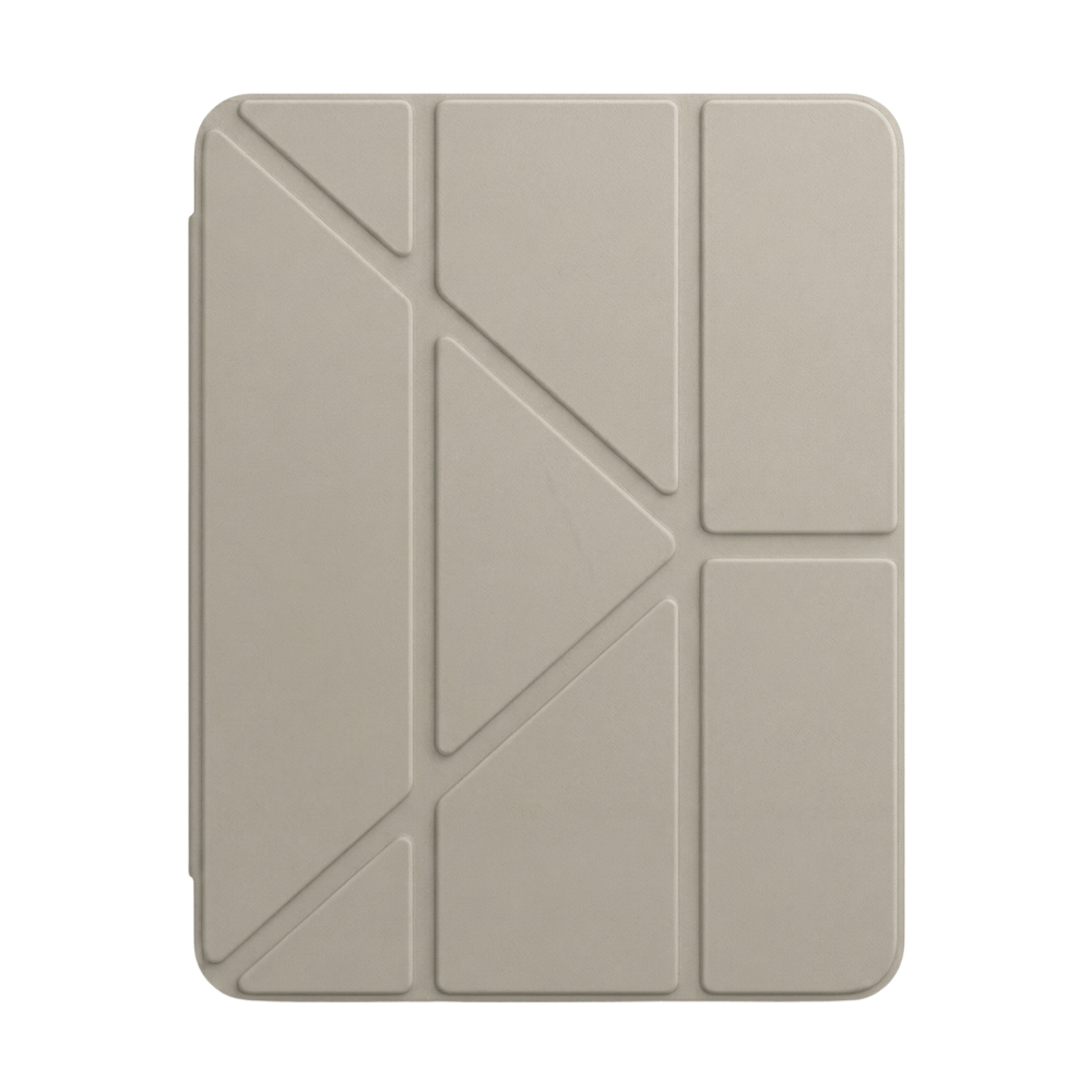 PS iPad Pro 13 inç (M5)/(M4) Tri Folding Standlı Kılıf - Bej