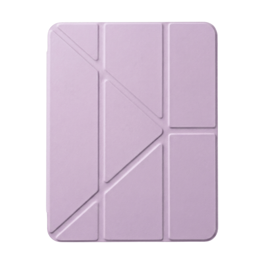 PS iPad Air 13 inç (M4)/(M3)/(M2) Tri Folding Standlı Kılıf - Lila