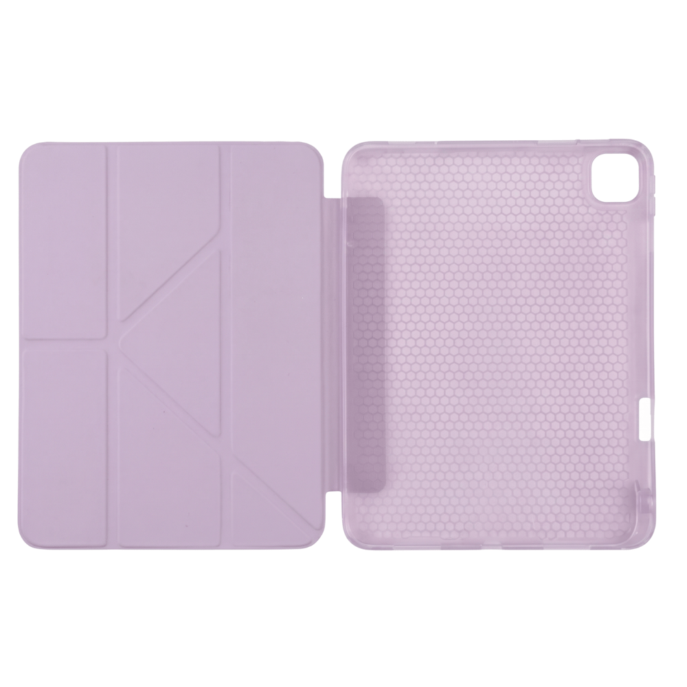 PS iPad Air 13 inç (M4)/(M3)/(M2) Tri Folding Standlı Kılıf - Lila