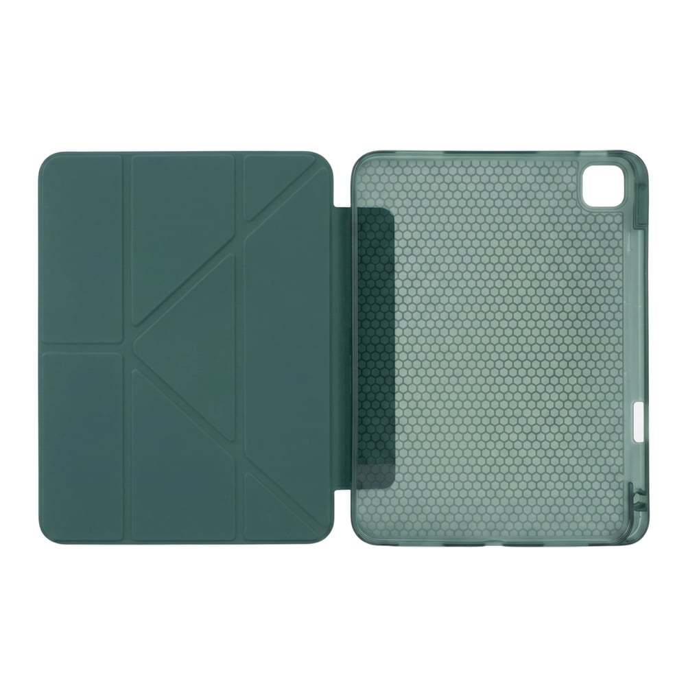 PS iPad Pro 13 inç (M5)/(M4) Tri Folding Standlı Kılıf - Haki