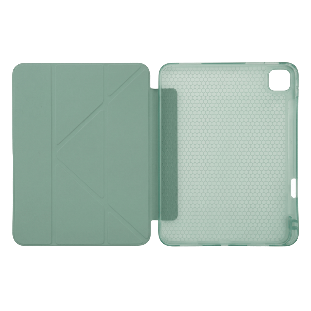 PS iPad Pro 11 inç (M5)/(M4) Tri Folding Standlı Kılıf - Yeşil