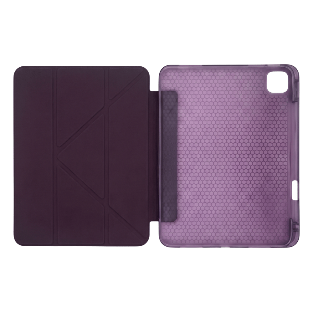 PS iPad Pro 13 inç (M5)/(M4) Tri Folding Standlı Kılıf - Damson