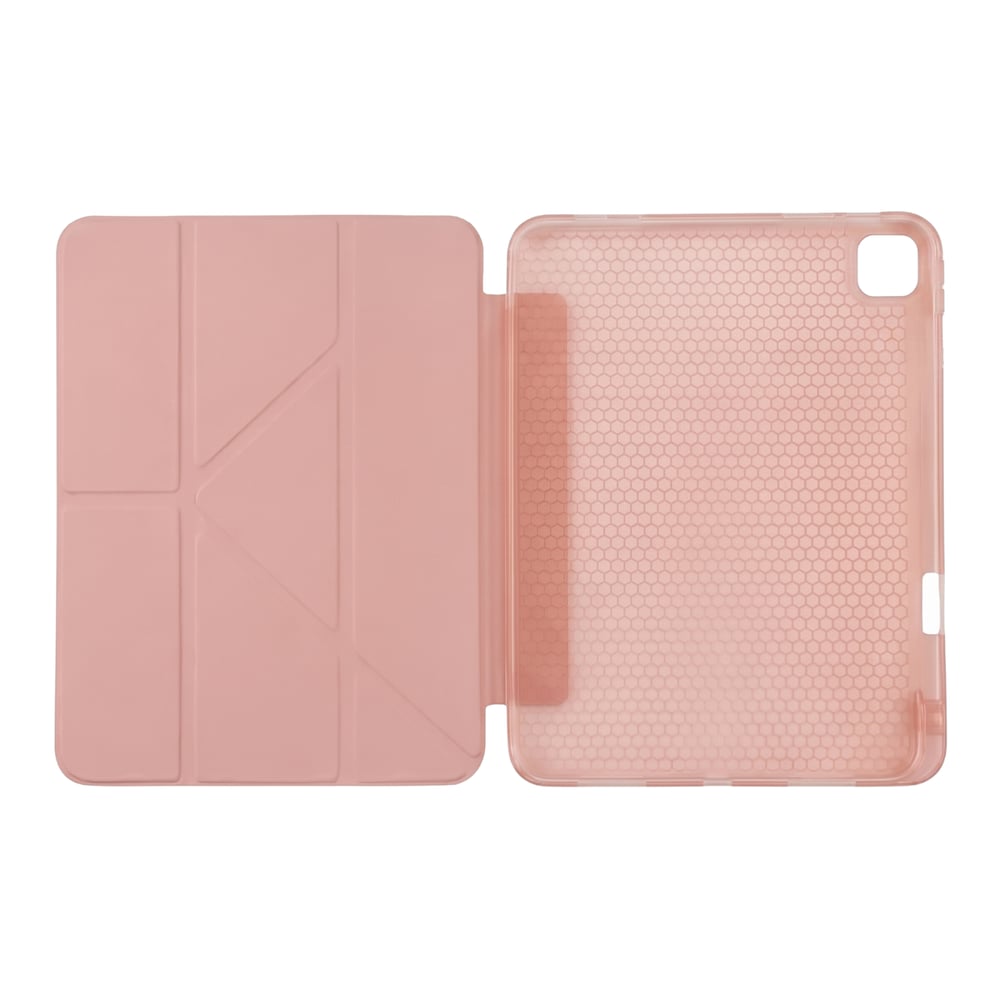 PS iPad Pro 13 inç (M5)/(M4) Tri Folding Standlı Kılıf - Pembe