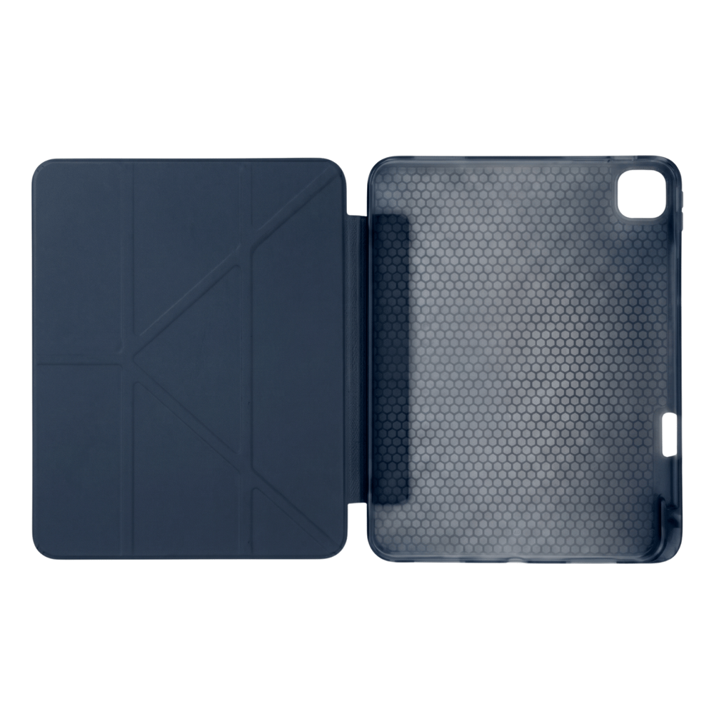 PS iPad Pro 11 inç (M5)/(M4) Tri Folding Standlı Kılıf - Lacivert