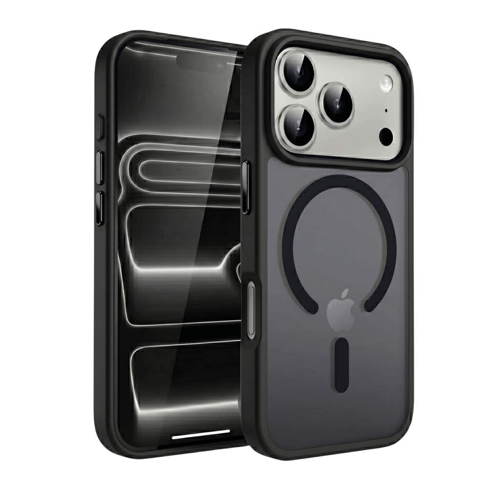 PS iPhone 17 Pro Max Mist Serisi Magsafe Kılıf - Siyah