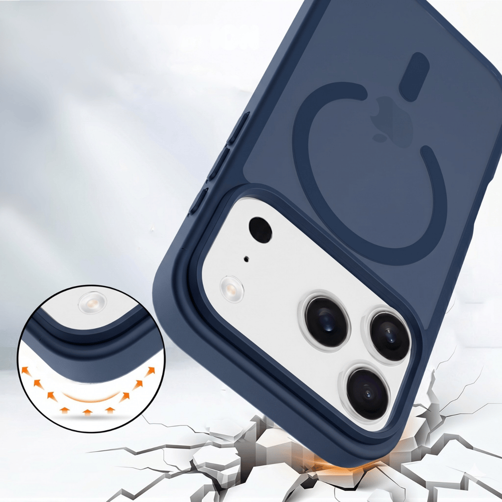 PS iPhone 17 Pro Max Mist Serisi Magsafe Kılıf - Lacivert