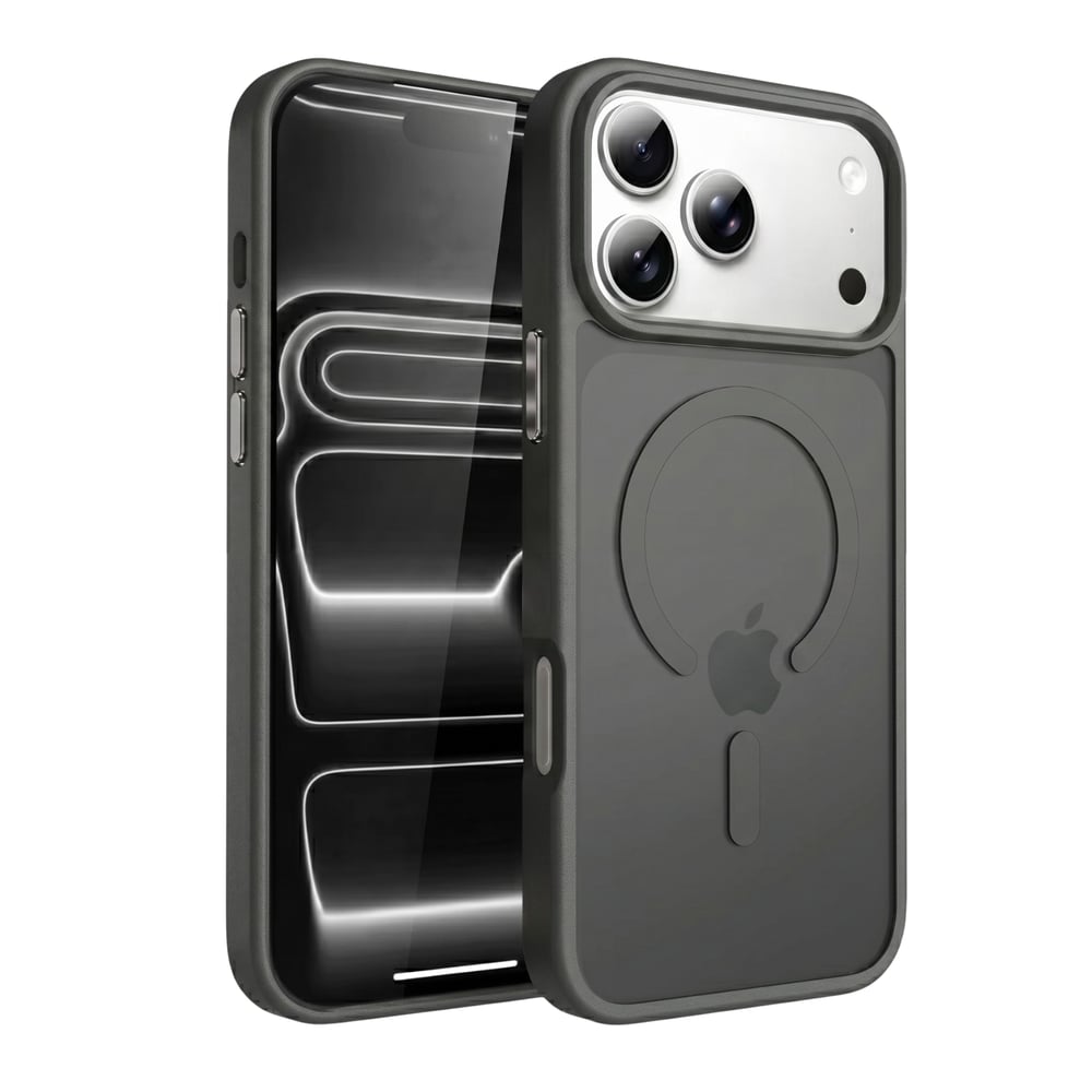 PS iPhone 17 Pro Max Mist Serisi Magsafe Kılıf - Gri
