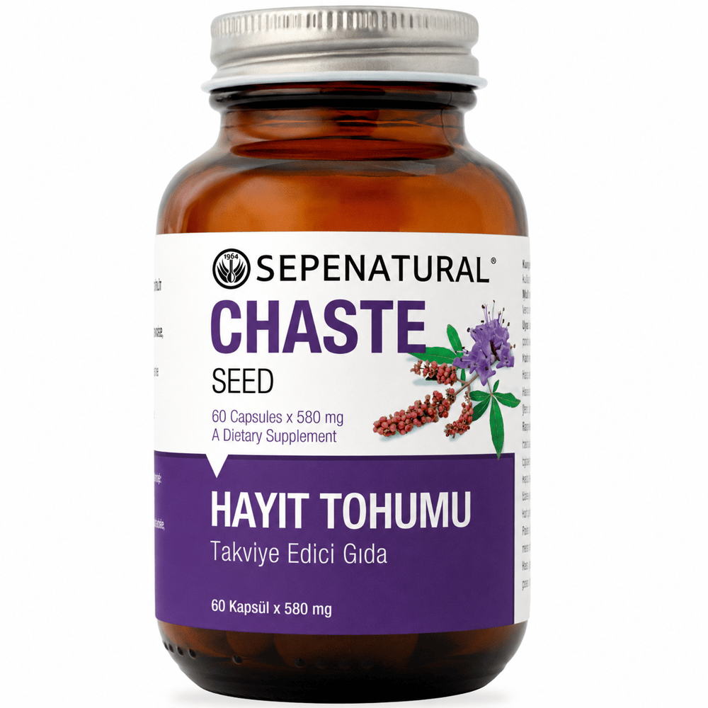 Chaste Seed Hayıt Tohumu 60 Kapsül x 580 mg