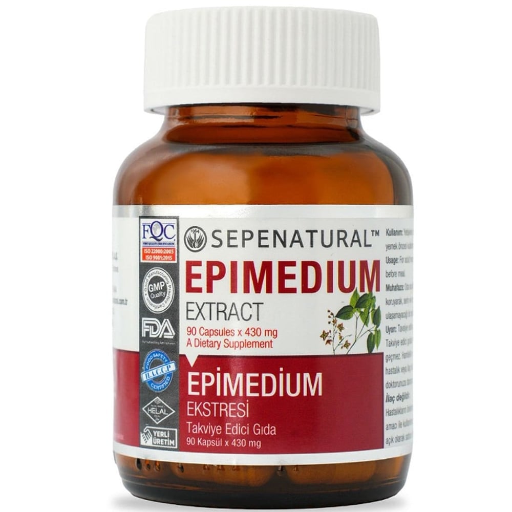 SPN  EPIMEDIUM EPİMEDYUM EKSTRESİ 90 KAPSUL X 430MG